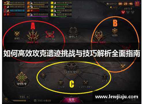 如何高效攻克遗迹挑战与技巧解析全面指南
